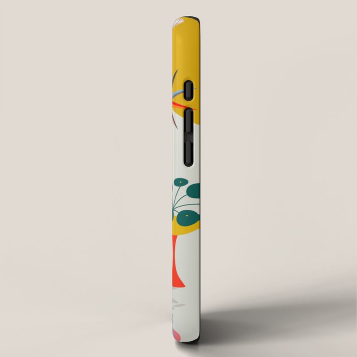 Mid Century Modern Cat iPhone Case Gallery Image 2