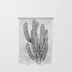 Cactus 3 - Black & White Wall Hanging Gallery Image 1