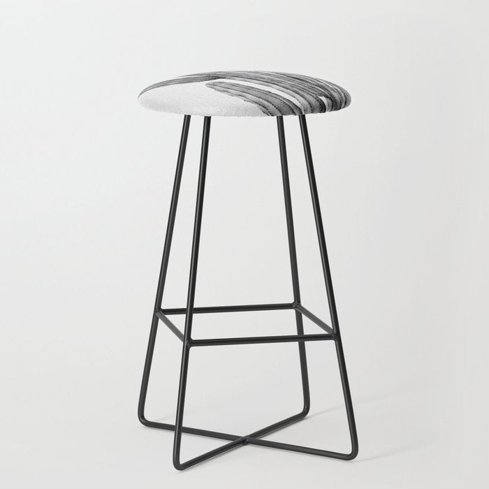 Cactus 3 - Black & White Stool Gallery Image 1