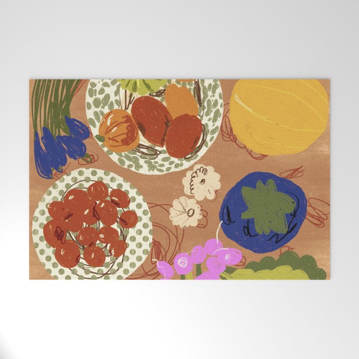 Vegetables Welcome Mat Gallery Image 1