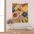 Vegetables Wall Tapestry Gallery Image 2