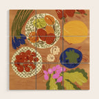 Vegetables Wood Wall Art Gallery Image 1