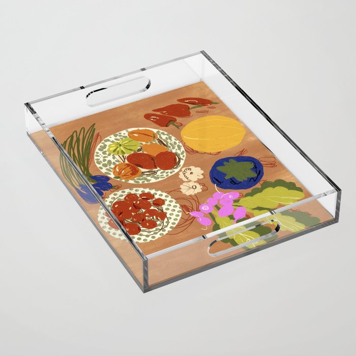 Vegetables Acrylic Tray Gallery Image 1