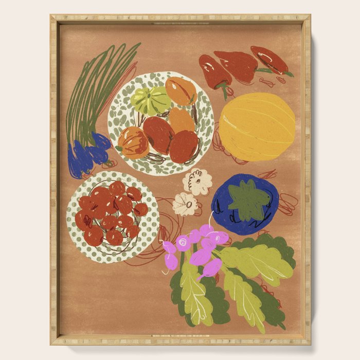 Vegetables Serving Tray Gallery Image 1
