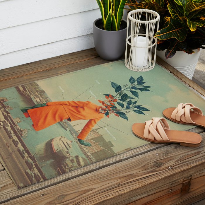 Love and Dignity Outdoor Rug Gallery Image 2