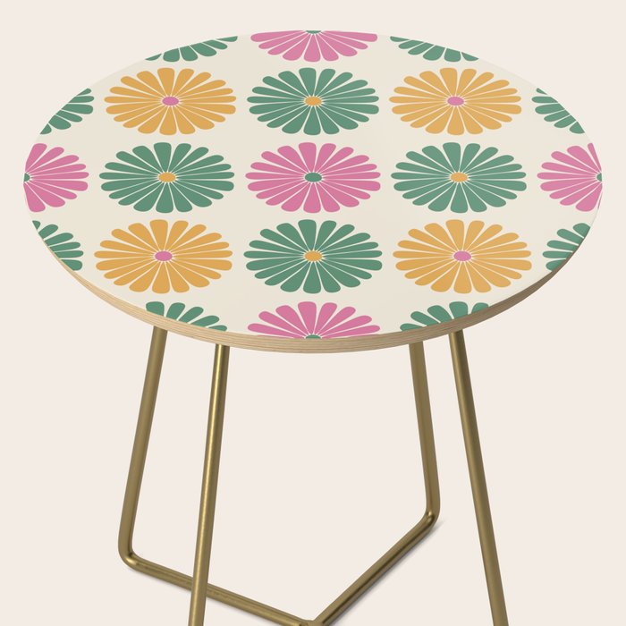 Retro Summer Daisies XI Side Table Gallery Image 2
