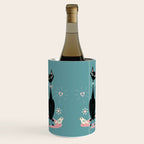 Vintage Kitty Love ©studioxtine Wine Chiller Gallery Image 1