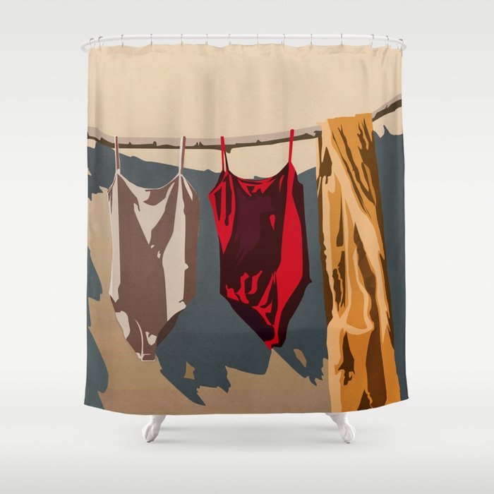 End of a Wonderful Day Shower Curtain Gallery Image 1