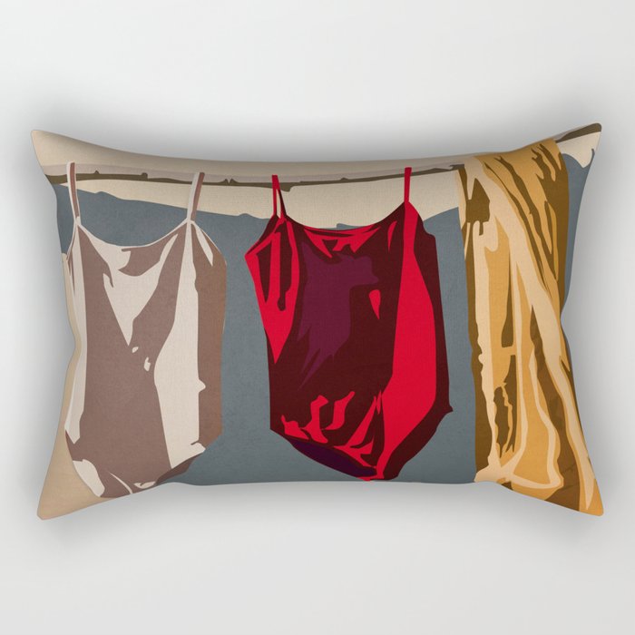 End of a Wonderful Day Rectangular Pillow Gallery Image 1