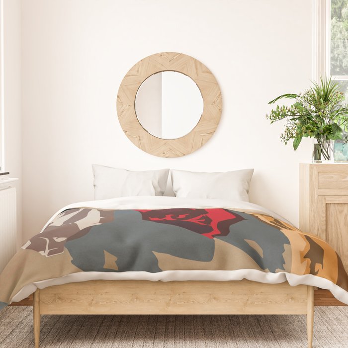 End of a Wonderful Day Duvet Cover Gallery Image 3