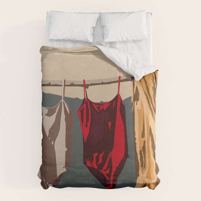 End of a Wonderful Day Duvet Cover Gallery Image 1