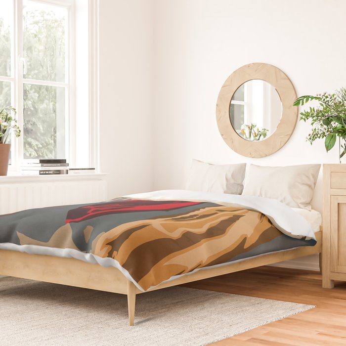 End of a Wonderful Day Duvet Cover Gallery Image 2