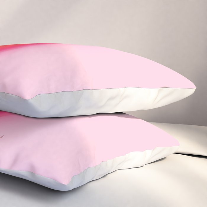 Gradient Angel Numbers: Angel Number 888 - Balance (Pink Palette) Pillow Sham Gallery Image 3