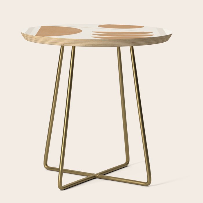 Modern Abstract Minimal Shapes 187/3 Side Table Gallery Image 1