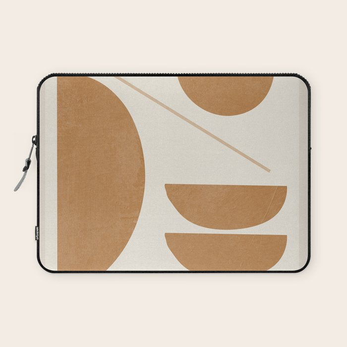 Modern Abstract Minimal Shapes 187/3 Laptop Sleeve Gallery Image 1