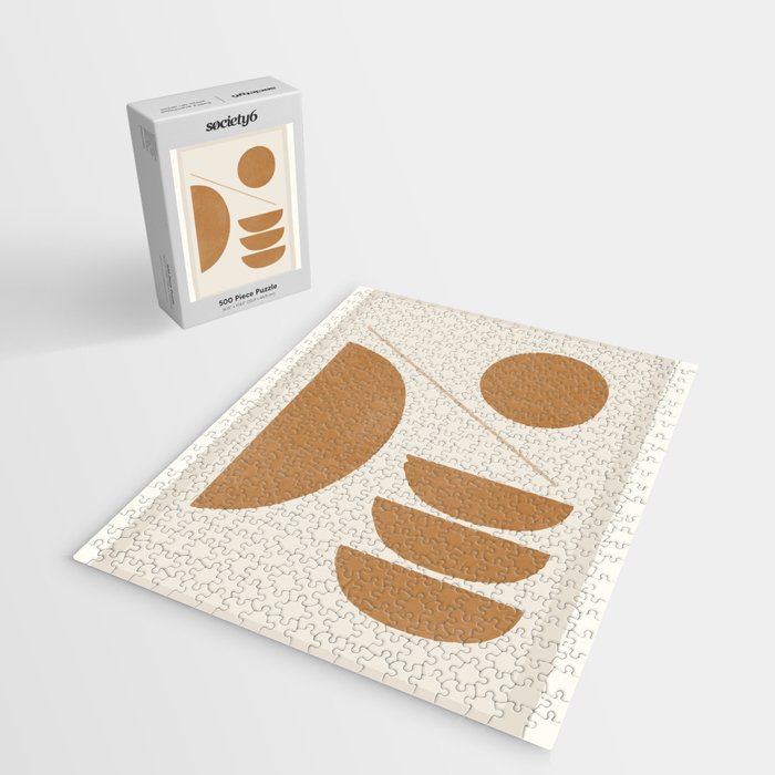 Modern Abstract Minimal Shapes 187/3 Jigsaw Puzzle Gallery Image 2