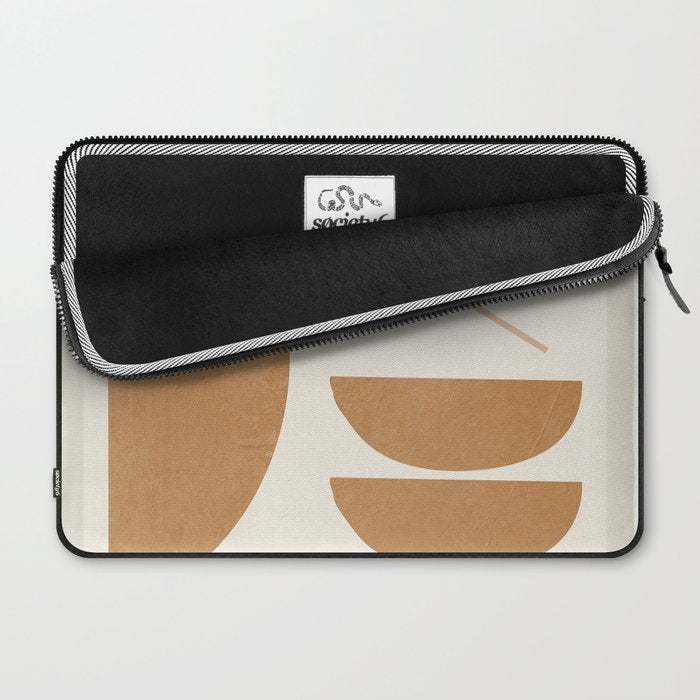 Modern Abstract Minimal Shapes 187/3 Laptop Sleeve Gallery Image 2