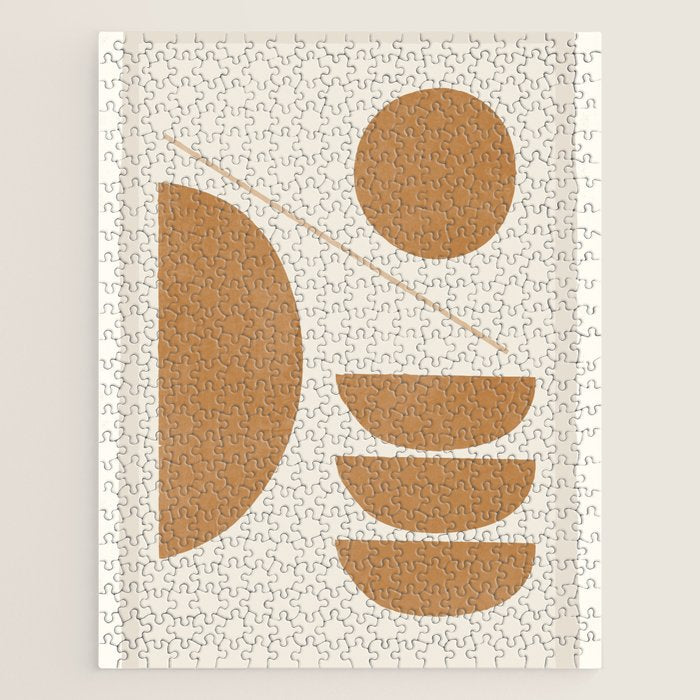 Modern Abstract Minimal Shapes 187/3 Jigsaw Puzzle Gallery Image 1
