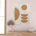 Modern Abstract Minimal Shapes 187/3 Wall Tapestry Gallery Image 2