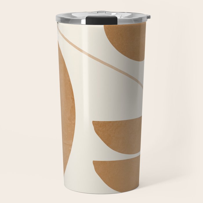 Modern Abstract Minimal Shapes 187/3 Travel Mug Gallery Image 1