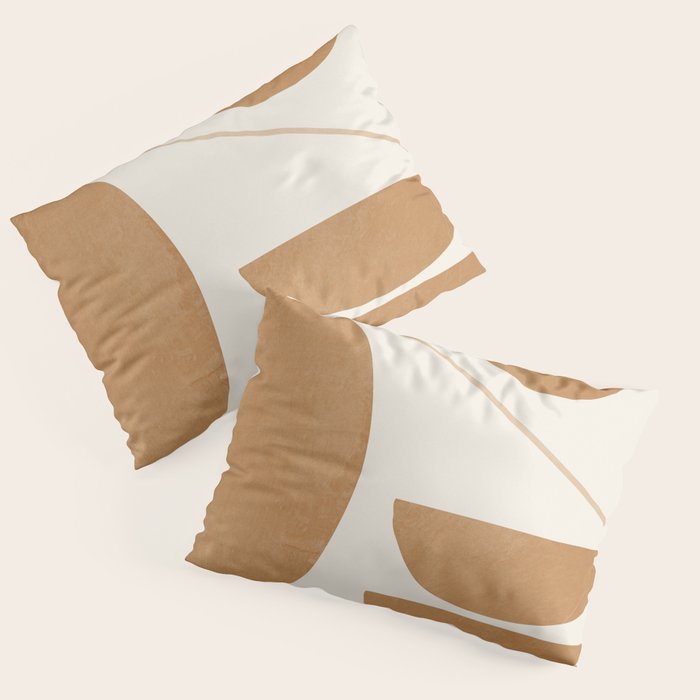 Modern Abstract Minimal Shapes 187/3 Pillow Sham Gallery Image 3