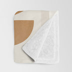 Modern Abstract Minimal Shapes 187/3 Throw Blanket Gallery Image 3