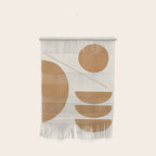 Modern Abstract Minimal Shapes 187/3 Wall Hanging Gallery Image 1