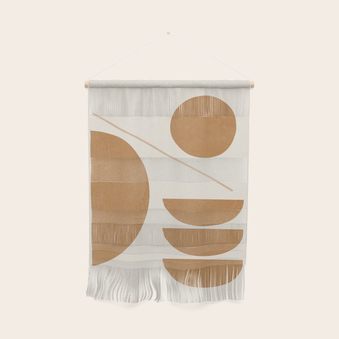 Modern Abstract Minimal Shapes 187/3 Wall Hanging Gallery Image 1