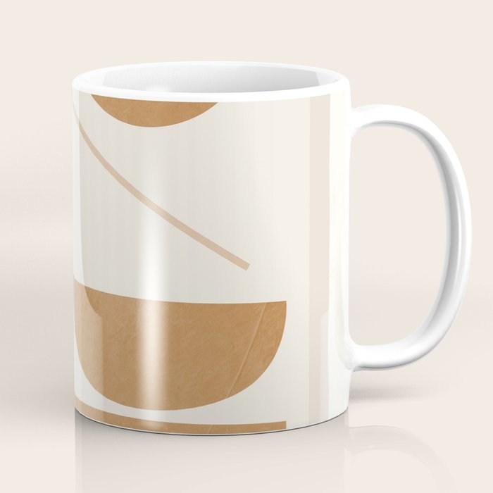 Modern Abstract Minimal Shapes 187/3 Coffee Mug Gallery Image 1