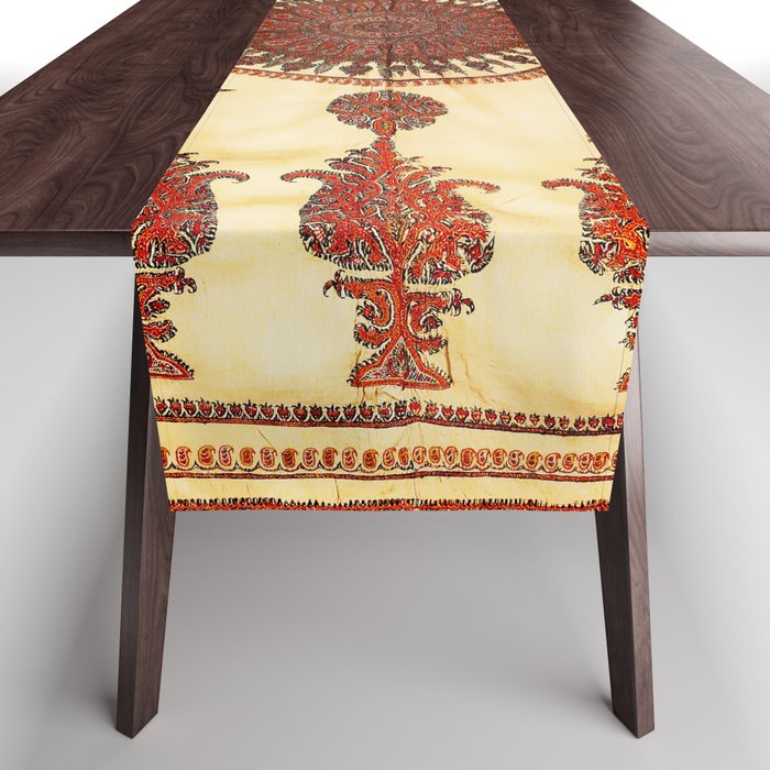 Kerman South Persian Embroidery Print Table Runner Gallery Image 1
