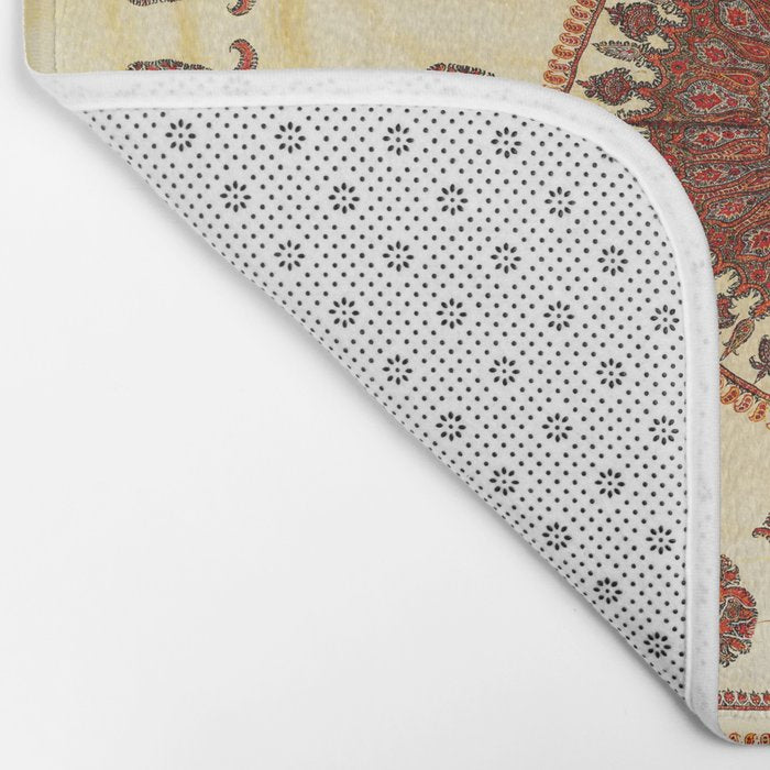 Kerman South Persian Embroidery Print Bath Mat Gallery Image 2