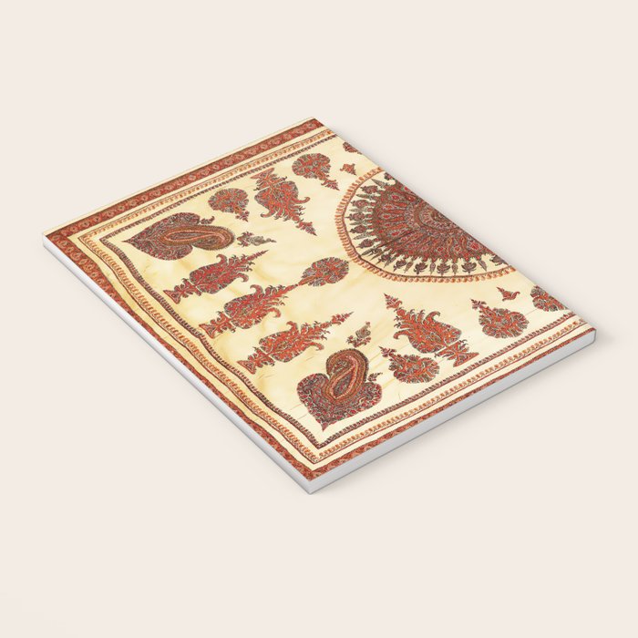 Kerman South Persian Embroidery Print Notebook Gallery Image 3