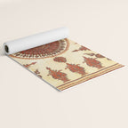 Kerman South Persian Embroidery Print Yoga Mat Gallery Image 2