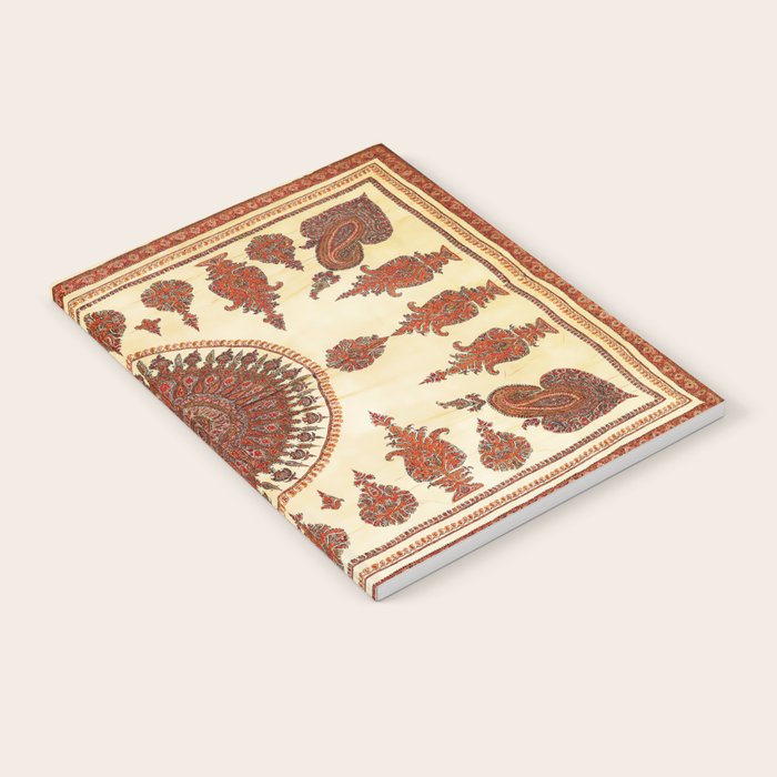 Kerman South Persian Embroidery Print Notebook Gallery Image 2