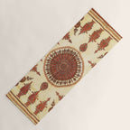 Kerman South Persian Embroidery Print Yoga Mat Gallery Image 1