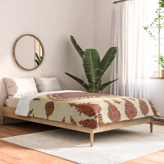 Kerman South Persian Embroidery Print Comforter Gallery Image 2