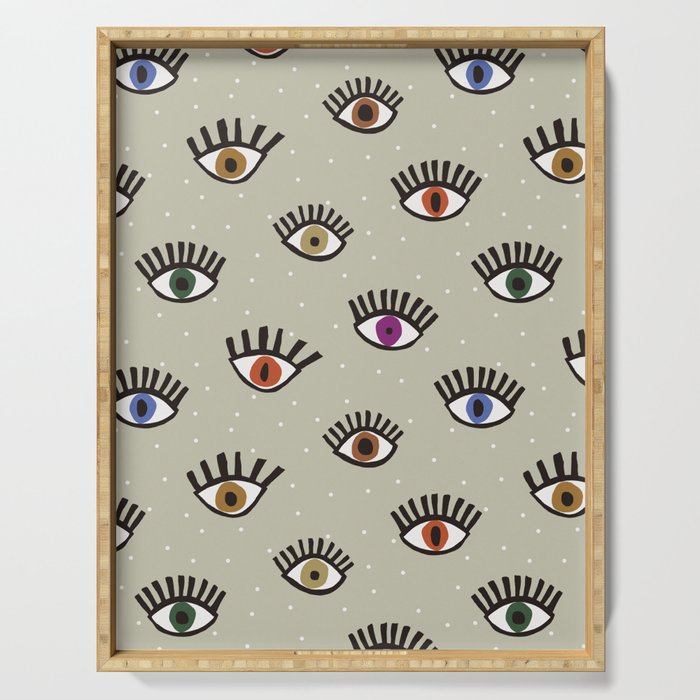 Eyes #1 Serving Tray Gallery Image 1