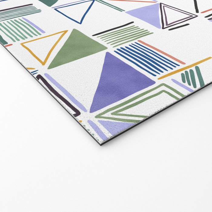 Abstract forms of lines 77G Welcome Mat Gallery Image 2