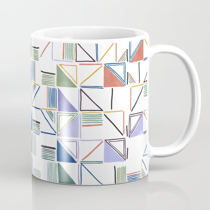 Abstract forms of lines 77G Coffee Mug Gallery Image 1