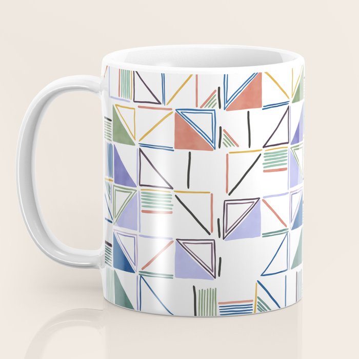Abstract forms of lines 77G Coffee Mug Gallery Image 3