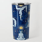 Feel the Cosmic Balance blue Travel Mug Gallery Image 1