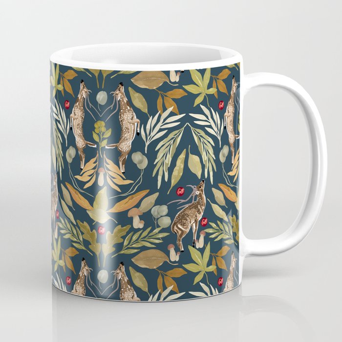 Deer in a wild nature forest DD Coffee Mug Gallery Image 1