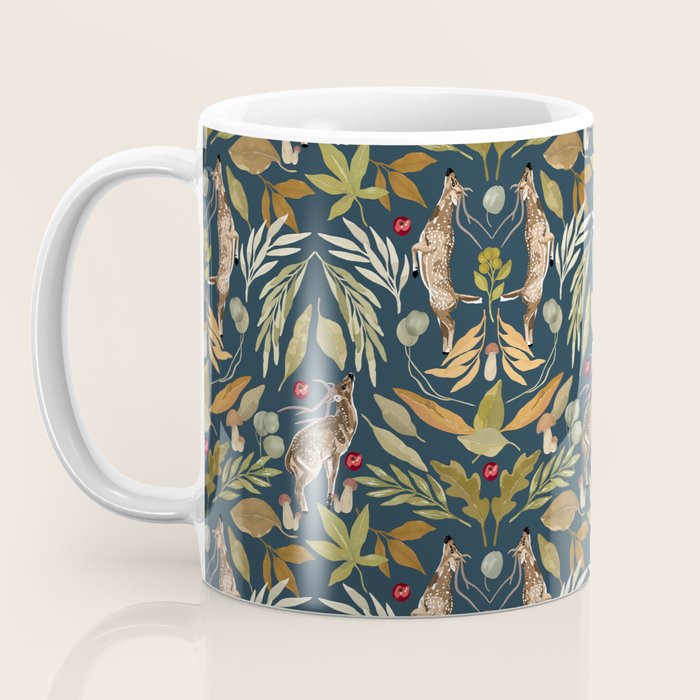 Deer in a wild nature forest DD Coffee Mug Gallery Image 3