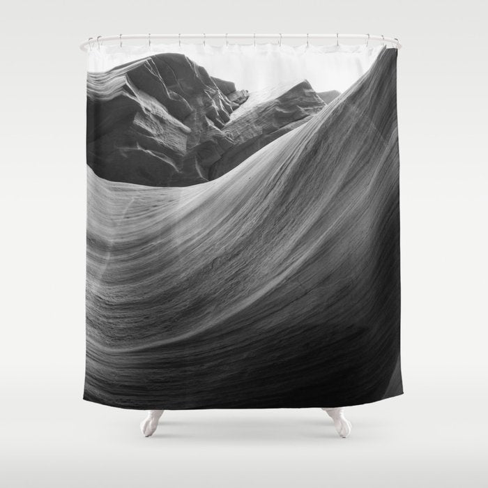 ANTELOPE CANYON XXII / Arizona Desert Shower Curtain Gallery Image 1