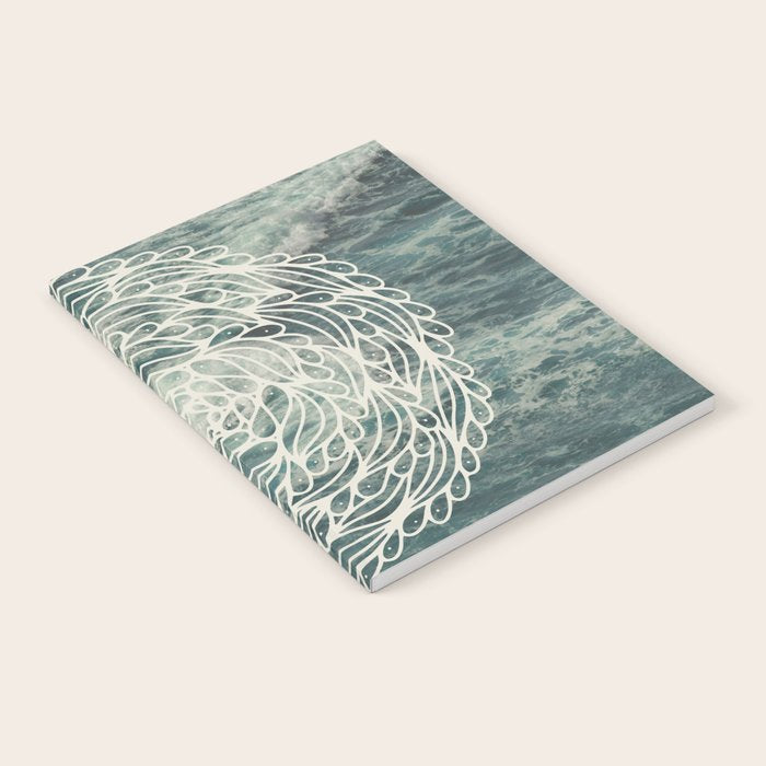 Mandala Ocean Waves Notebook Gallery Image 2