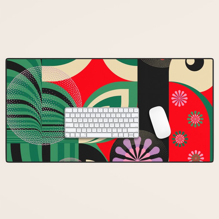 Geisha Sakura Girl Desk Mat Gallery Image 1