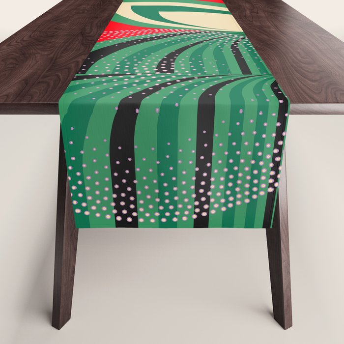 Geisha Sakura Girl Table Runner Gallery Image 1