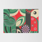 Geisha Sakura Girl Rug Gallery Image 2