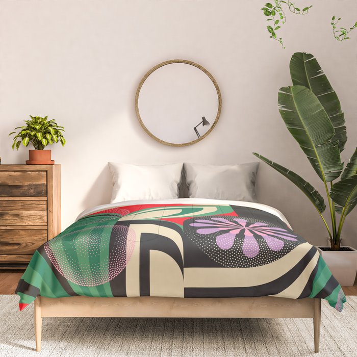 Geisha Sakura Girl Comforter Gallery Image 3
