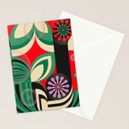 Geisha Sakura Girl Stationery Card Gallery Image 2